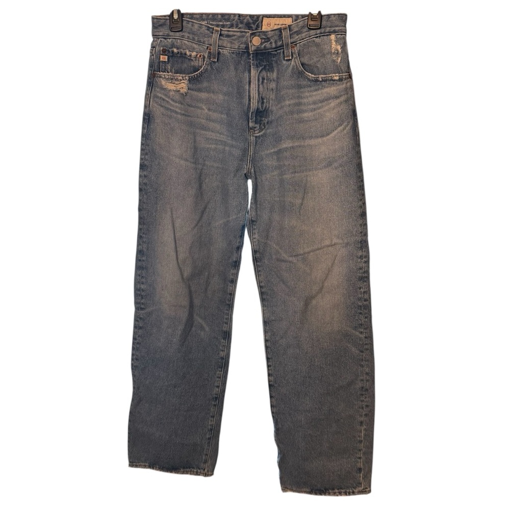 AG Adriano Goldschmied Clove Relaxed Vintage Straight Jeans, size 28